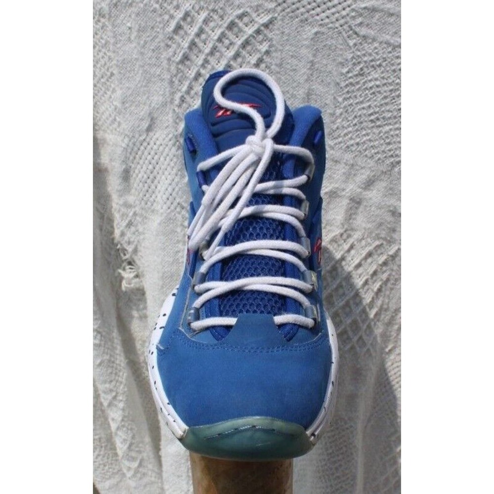 Size 10.5 - Reebok Question Mid Blue - Picture 6 of 10